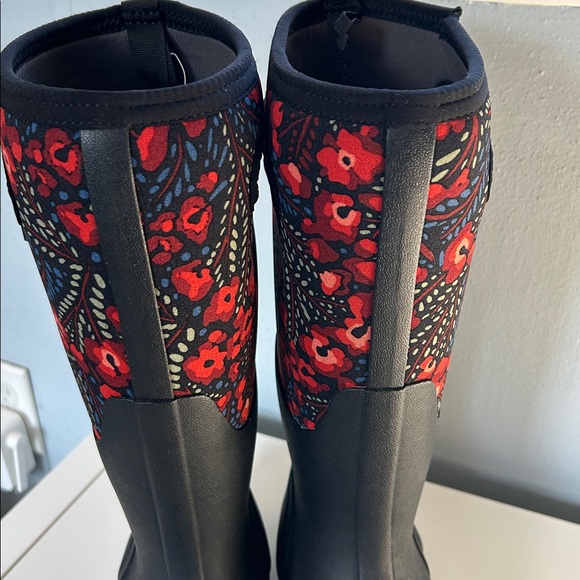 Bogs Mesa Super Flower Rain Snow Garden Boot Waterproof - Picture 5 of 13